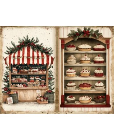 Papel Seda A4 Navidad...