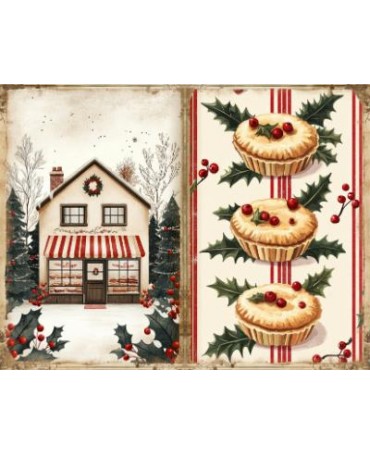Papel Seda A4 Navidad...