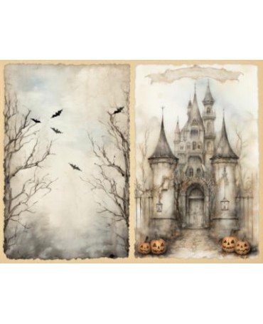 Papel Seda A4 Halloween...