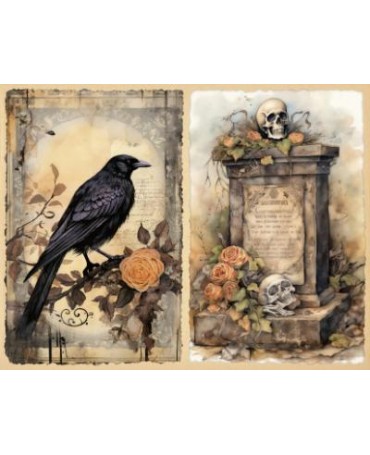Papel Seda A4 Halloween...
