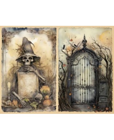 Papel Seda A4 Halloween...