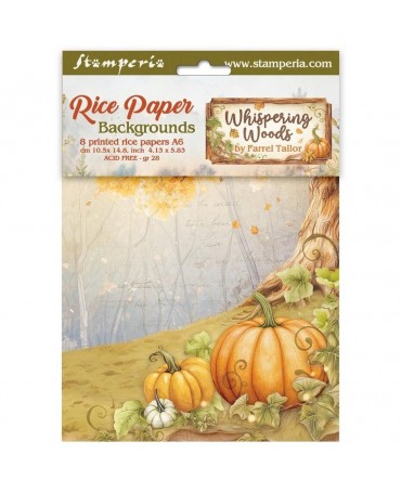 Papel arroz Stamperia A6...