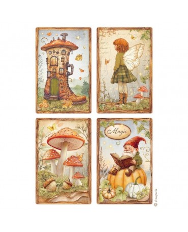 Papel arroz Stamperia A4...