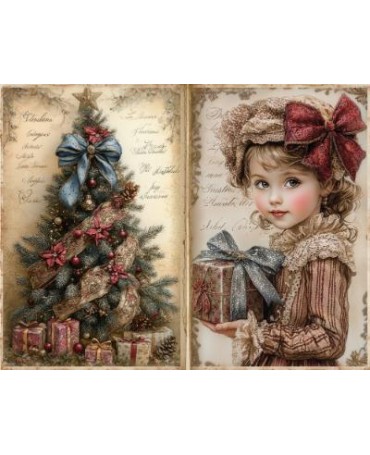 Papel Seda A4 Navidad...