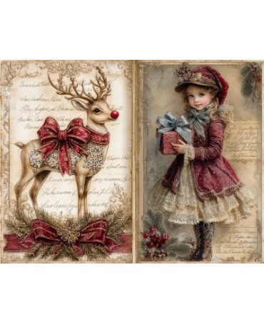 Papel Seda A4 Navidad...
