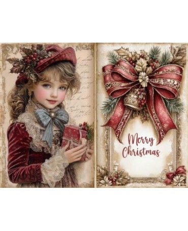 Papel Seda A4 Navidad...