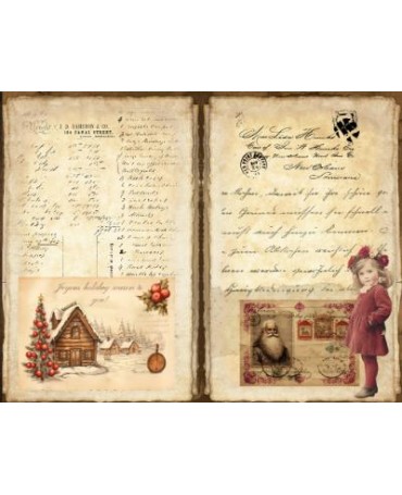 Papel Seda A4 Navidad...