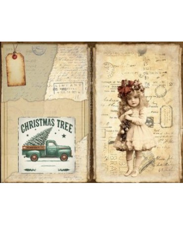 Papel Seda A4 Navidad...