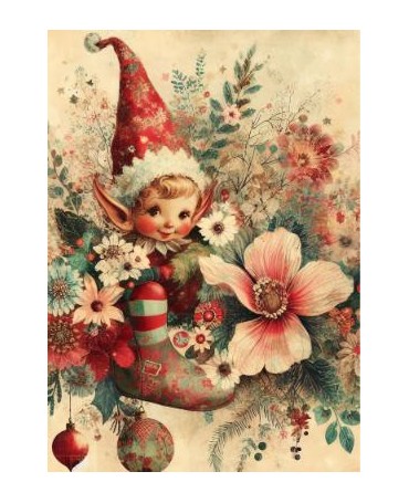 Papel Seda A4 Navidad...