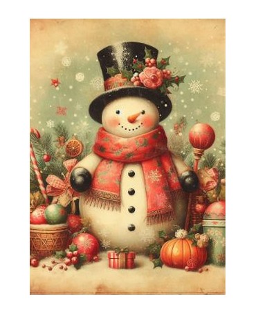 Papel Seda A4 Navidad...