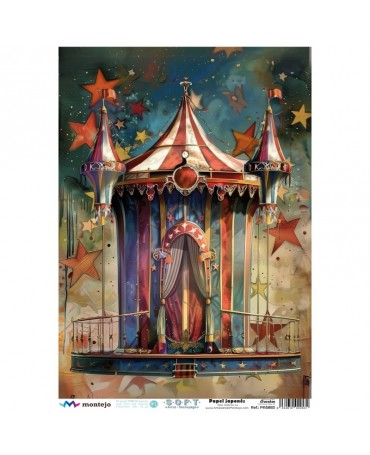 Papel Arroz SOFT A3 5883 Circo