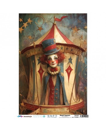 Papel Arroz SOFT A3 5884 Circo