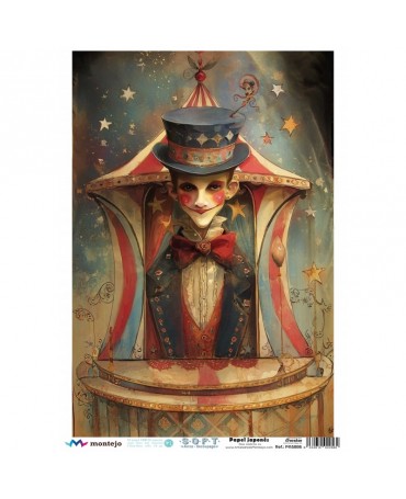 Papel Arroz SOFT A3 5886 Circo