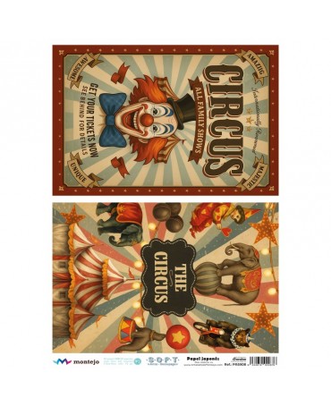 Papel Arroz SOFT A3 5908 Circo