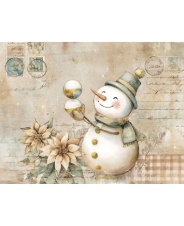 Papel Seda A4 Navidad...