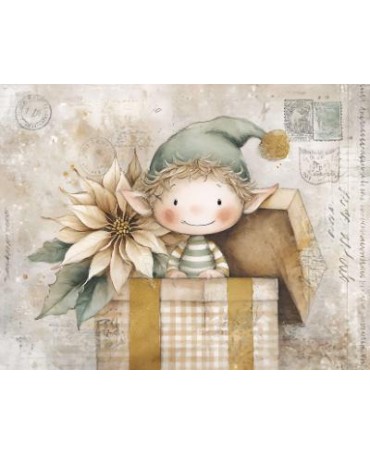 Papel Seda A4 Navidad...