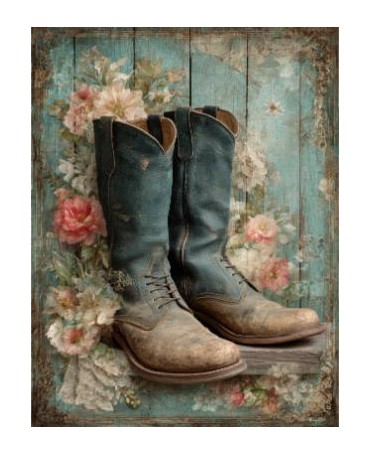 Papel Seda A4 Granja 16 Botas