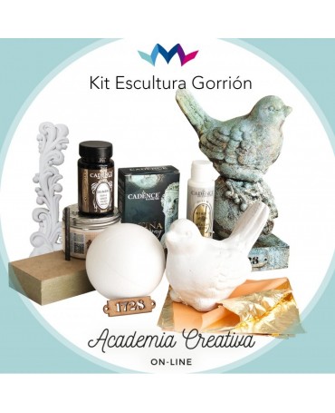 KIT Escultura Gorrión...