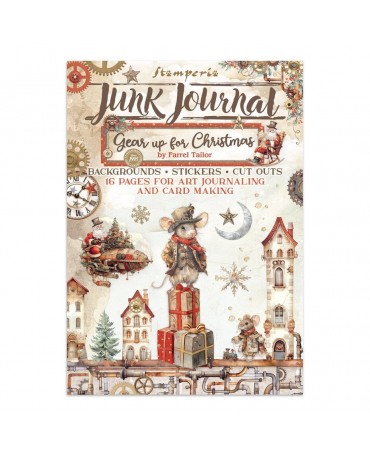 JUNK JOURNAL STAMPERIA Gear...