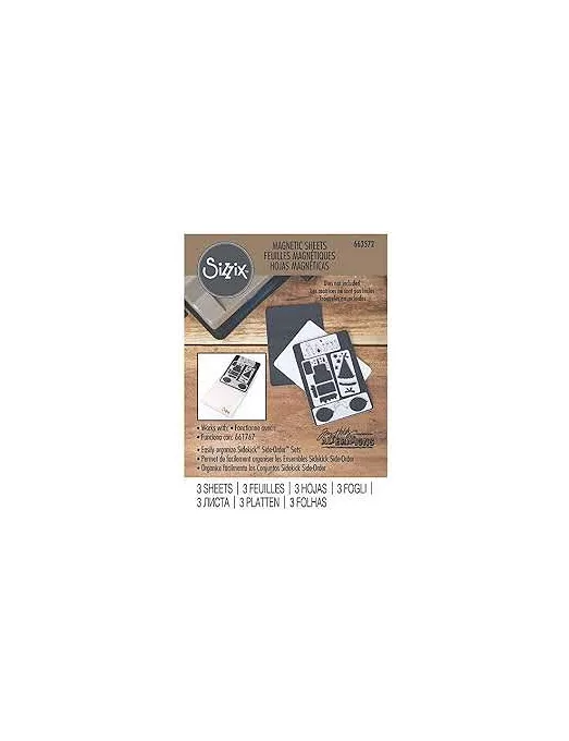 Base Imantada Sizzix 7x9.7cm 3ud