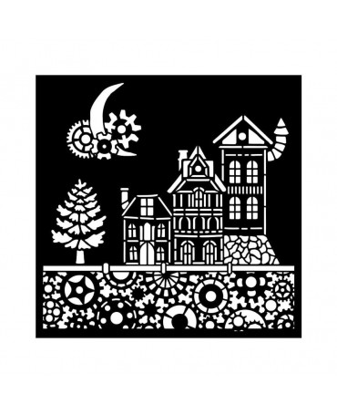 STENCIL Stamperia 18x18cm...