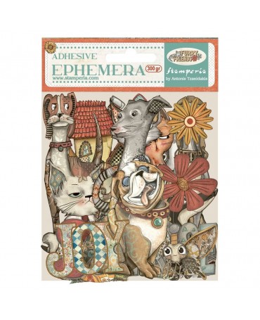 Ephemera Stamperia Furry...