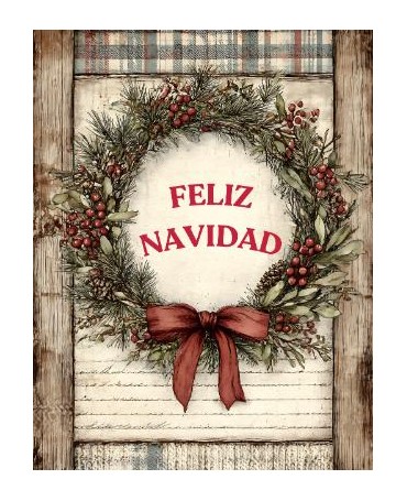 Papel Seda A4 Navidad Dulce...