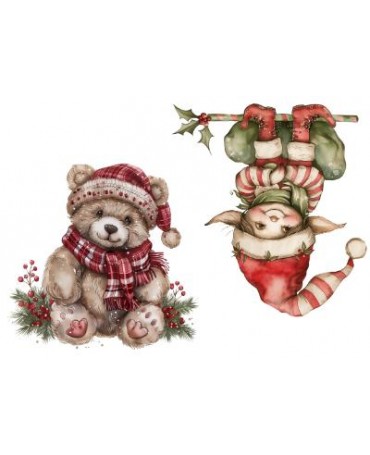 Papel Seda A4 Navidad...