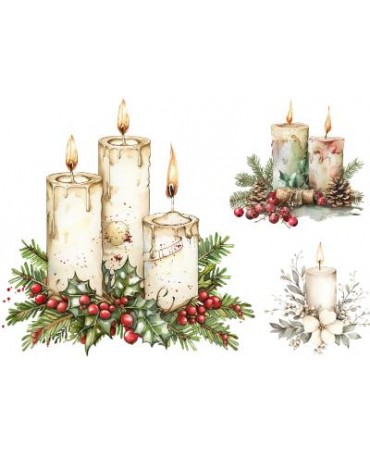 Papel Seda A4 Navidad...