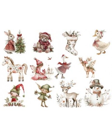 Papel Seda A3 Navidad...