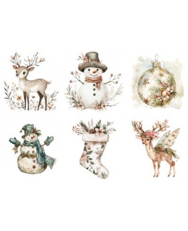 Papel Seda A3 Navidad...