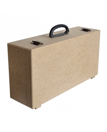 Madera Maleta 23x45x14 cm