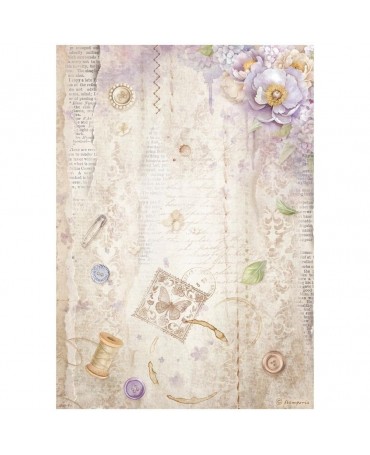 Papel arroz Stamperia A4...