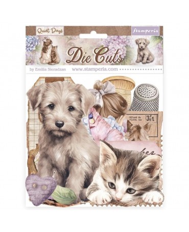 DIE CUTS STAMPERIA Quiet Day