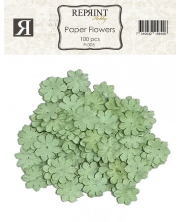 FLORES REPRINT Green 100 ud