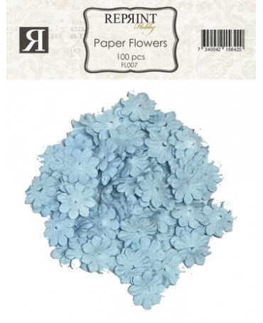 FLORES REPRINT Blue 100 ud