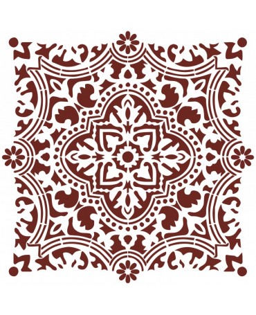 Stencil MISS 25x25cm MNC018