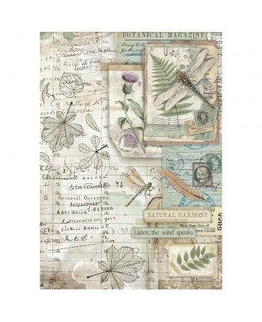 Papel arroz Stamperia A4...