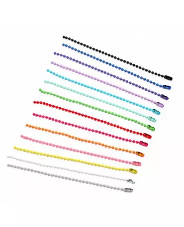 Cadenitas de 12 cm. 4 ud color BLANCAS