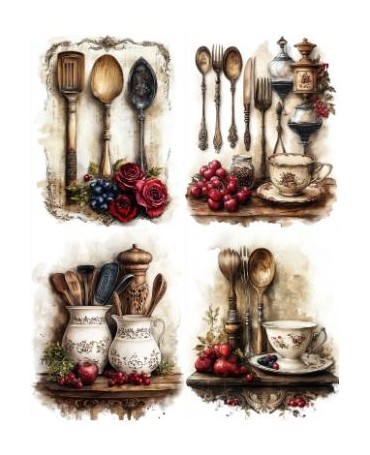 Papel Seda A3 Old Kitchen 3