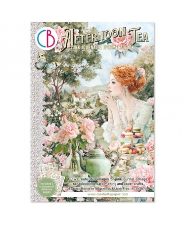 Ephemera Book A4 Afternoon Tea