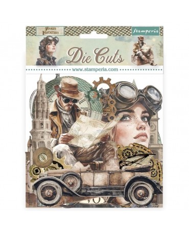 DIE CUTS STAMPERIA Voyages...