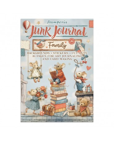 JUNK JOURNAL STAMPERIA Family