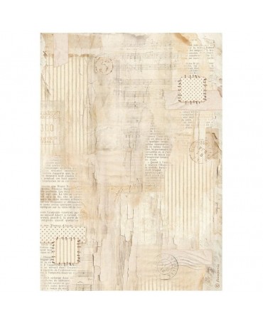 Papel arroz Stamperia A4...