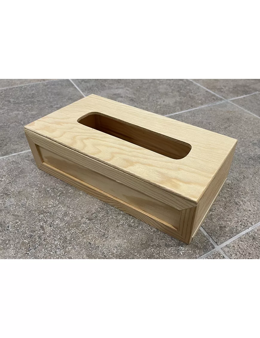 Madera CAJA PAÑUELOS 25,5X13,5X7,5cm