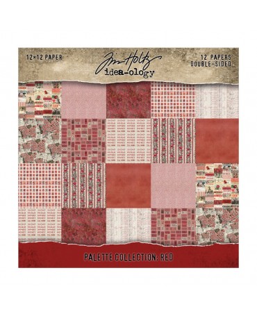 Colección 30x30 Tim Holtz Red