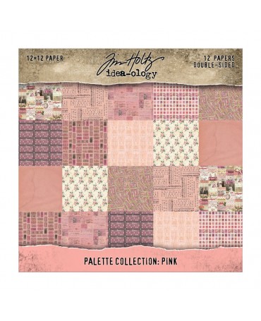 Colección 30x30 Tim Holtz Pink