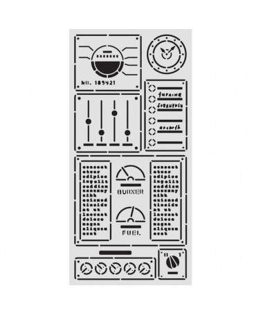 STENCIL Stamperia 12x25cm A...