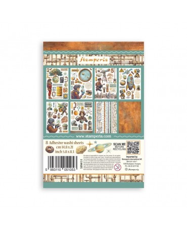 Washi Tape STAMPERIA 8...