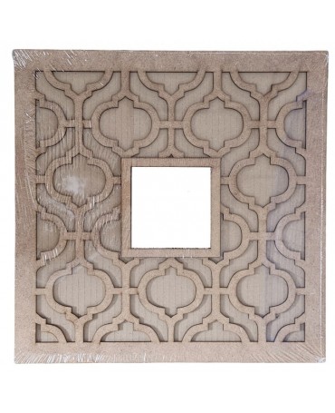Madera Marco Arabesco 40x40 cm